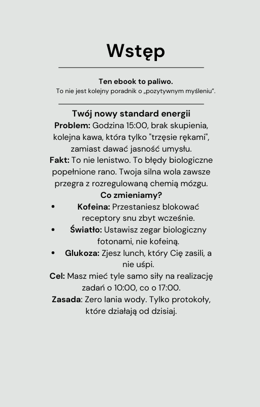 BIO Protokół - Energia bez zjazdów (ebook)